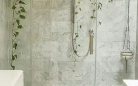 Créer une salle de bain verte