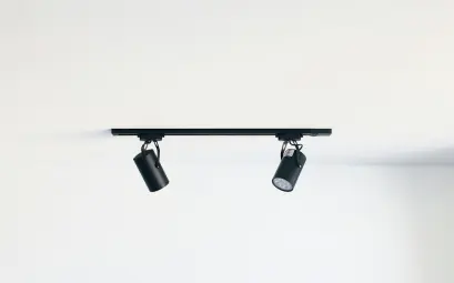 black vanity light