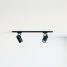 black vanity light